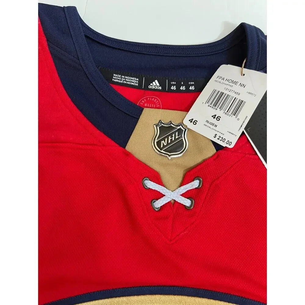 Adidas Florida Panthers Jonathan Huberdeau Jersey HB6672 Men's Size 46